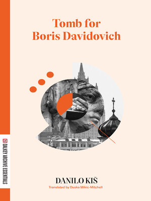 cover image of A Tomb for Boris Davidovich